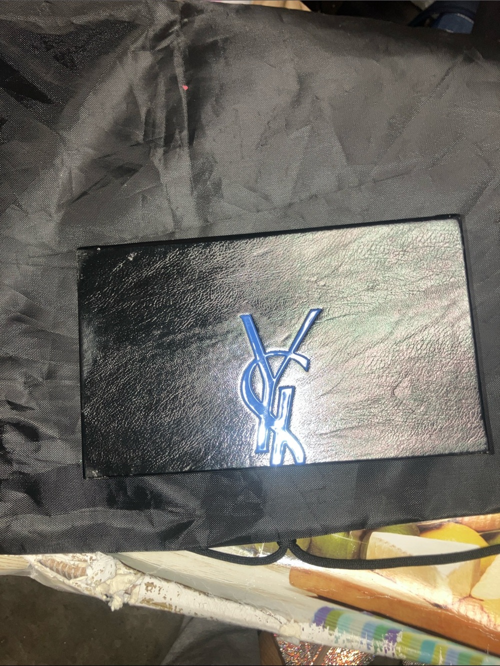 YSL Yves Saint Laurent Black mirror box